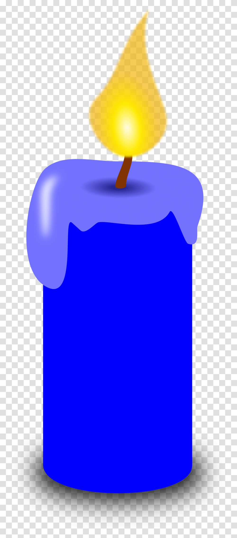 Clipart Blue Candle Clipart, Cushion, Lamp, Pillow Transparent Png