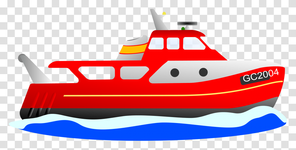 Clipart, Boat, Vehicle, Transportation, Watercraft Transparent Png