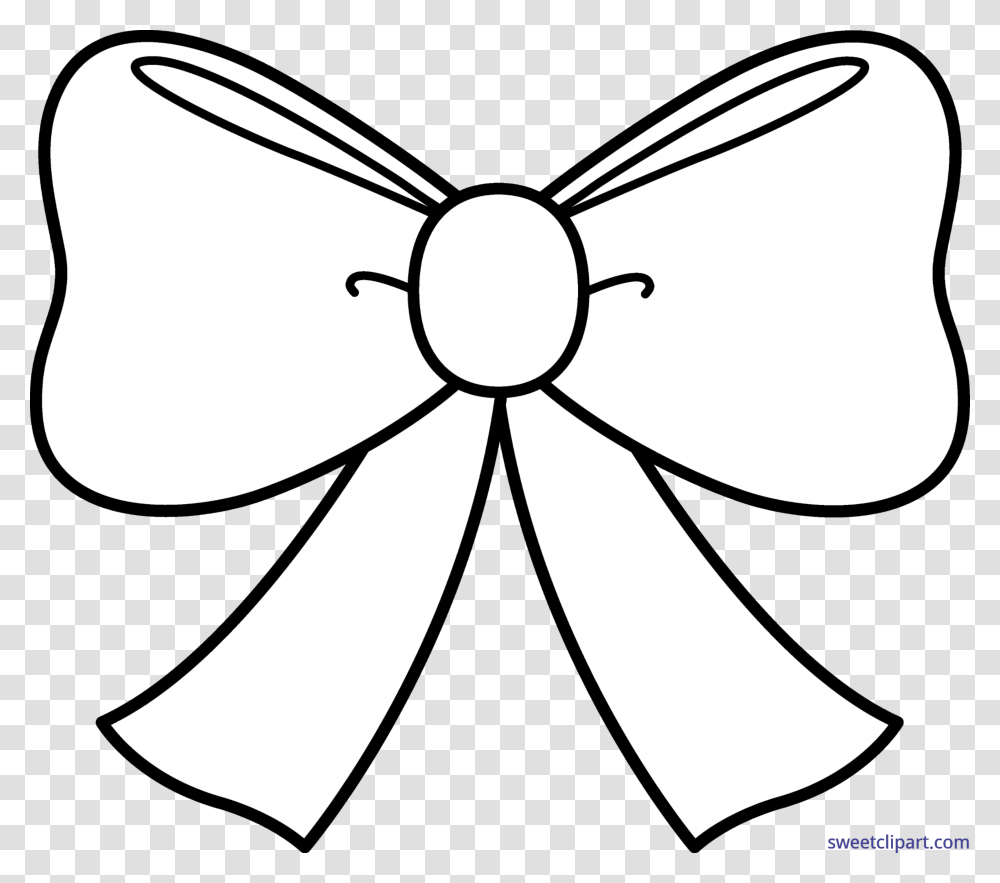 Clipart Bow Black And White Jojo Bow Colouring Pages, Sunglasses, Accessories, Accessory, Tie Transparent Png
