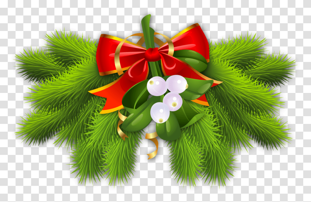 Clipart Bow Christmas Tree Decoration Ephesians 4 15 Telugu Verse, Plant, Graphics, Conifer, Green Transparent Png
