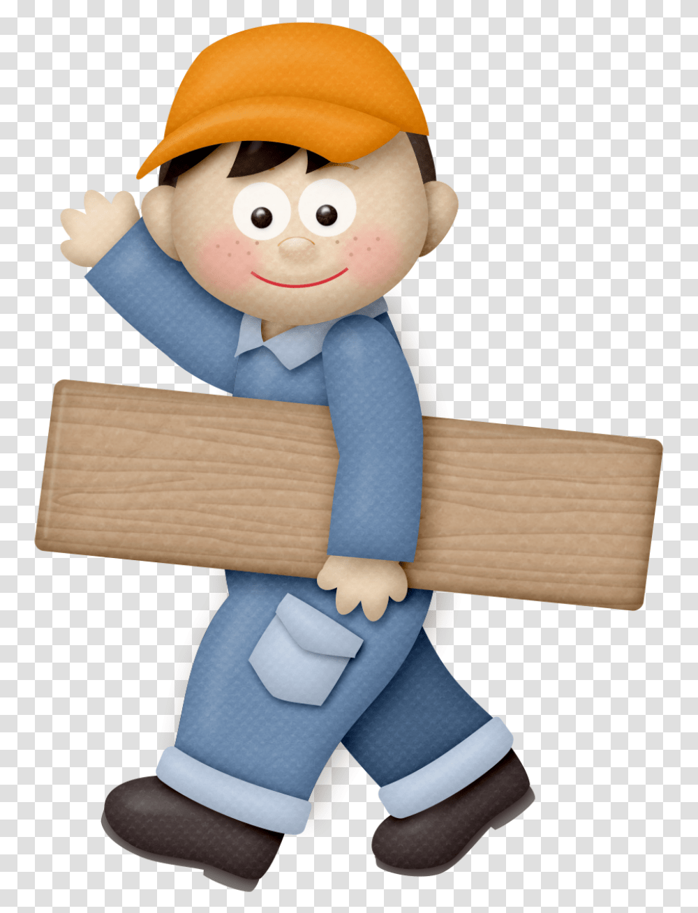 Clipart Boy Clip Art Pictures Construction Worker, Toy, Doll, Figurine Transparent Png