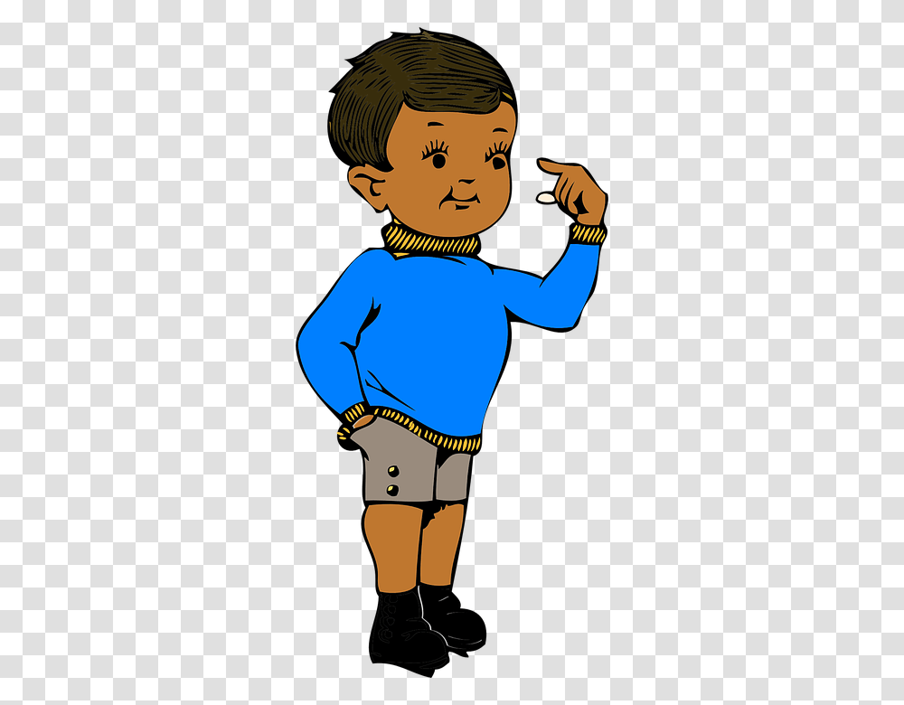 Clipart Boy Pointing To Self Clip Art Images, Person, Sleeve, Outdoors Transparent Png