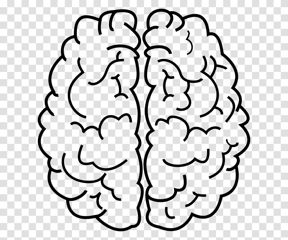 Clipart Brain Imagination Brain Lineart, Gray, World Of Warcraft Transparent Png