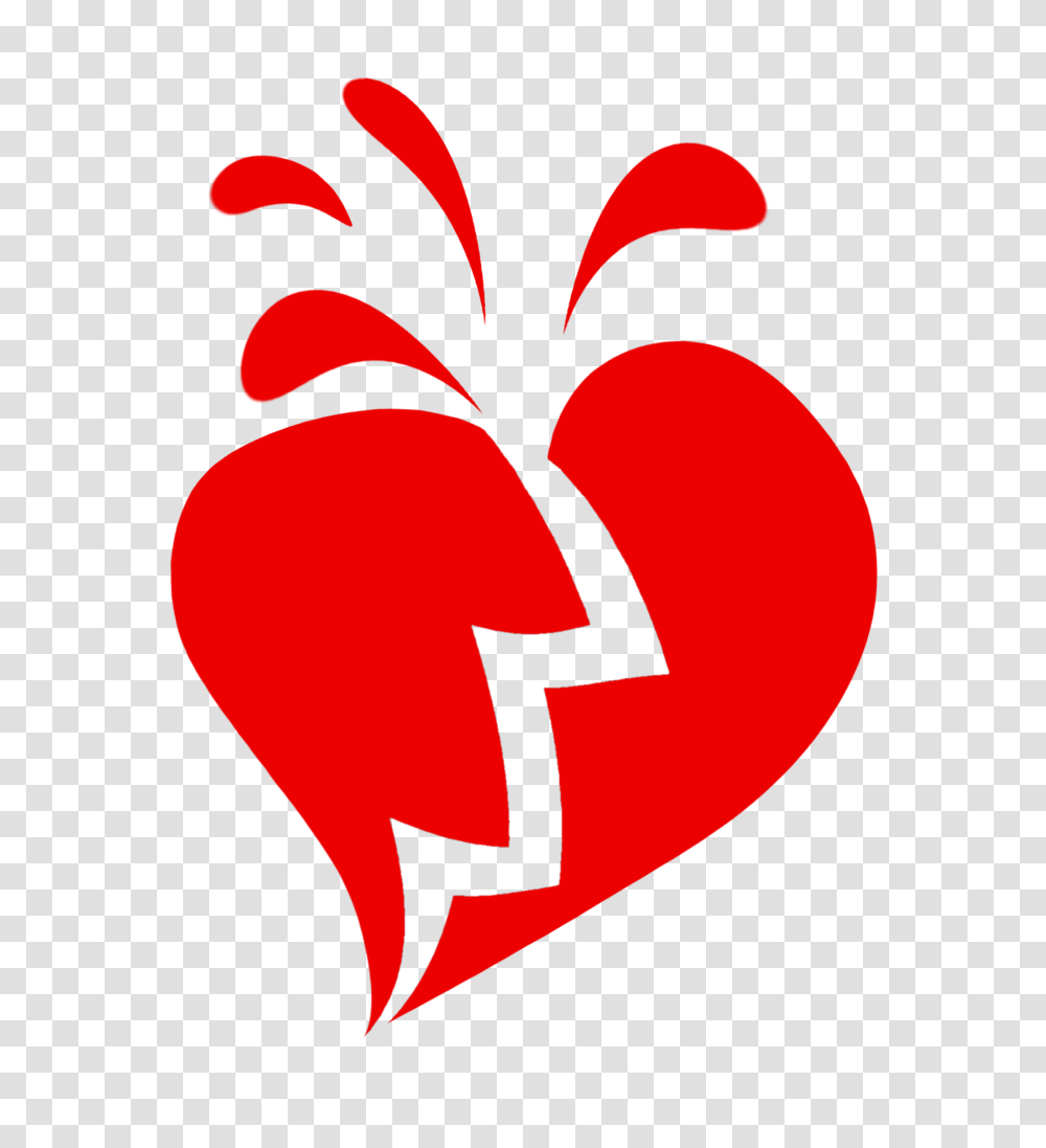 Clipart Broken, Heart, Logo, Trademark Transparent Png