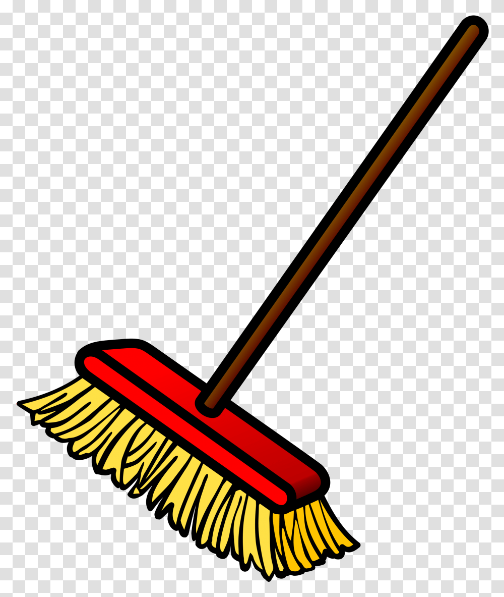 Clipart Broom Broom Black And White Transparent Png