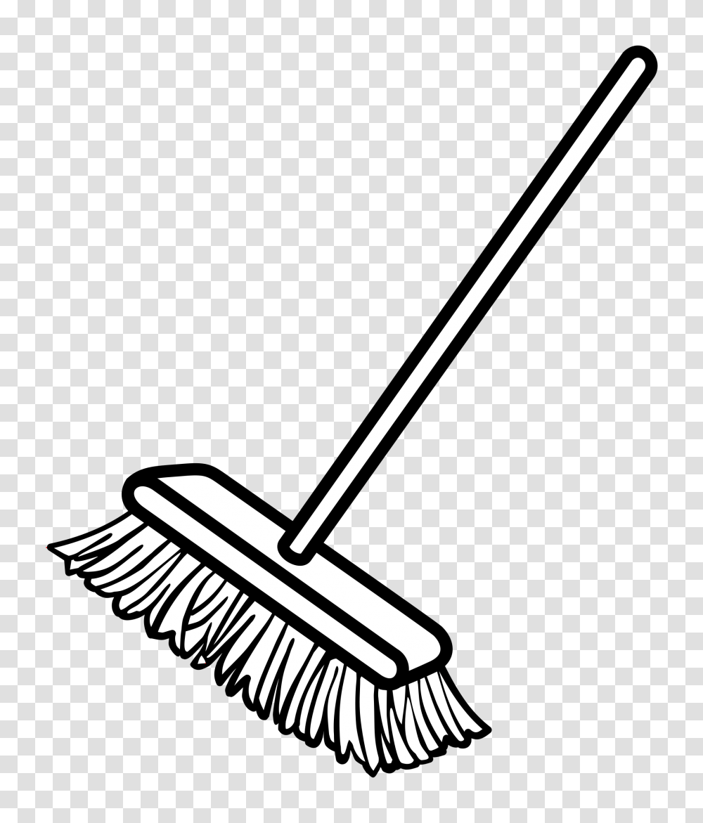 Clipart Broom, Brush, Tool Transparent Png