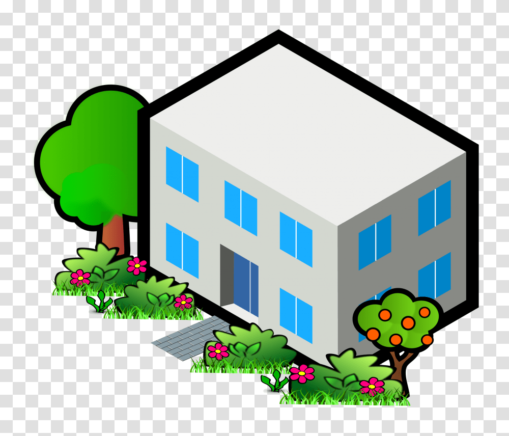 Clipart, Building, Housing, Neighborhood, Urban Transparent Png