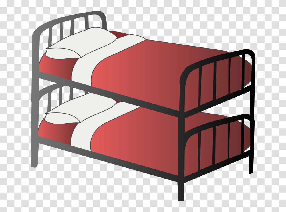 Clipart Bunk Bed Bunk Bed Dorms Clip Art, Furniture, Crib Transparent Png