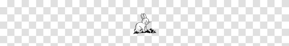 Clipart Bunny Clipart Black And White Clipart For Teachers Bunny, Nature, Outdoors, Outer Space, Astronomy Transparent Png