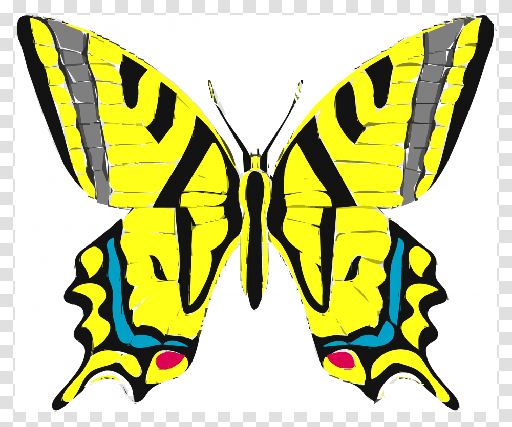 Clipart, Butterfly, Insect, Invertebrate, Animal Transparent Png