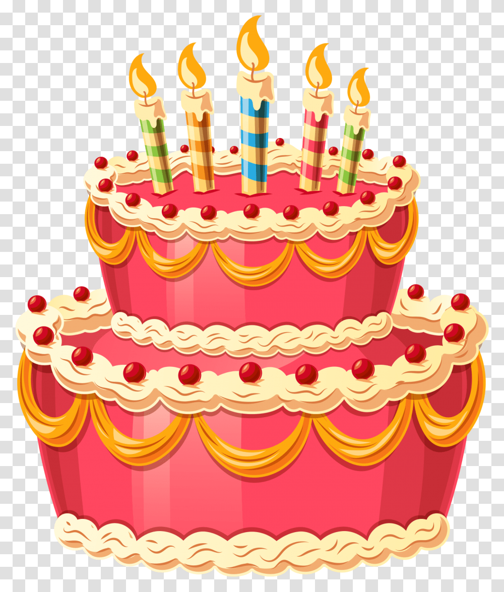 Clipart Cake Cartoon Free Background Birthday Cake, Dessert, Food Transparent Png