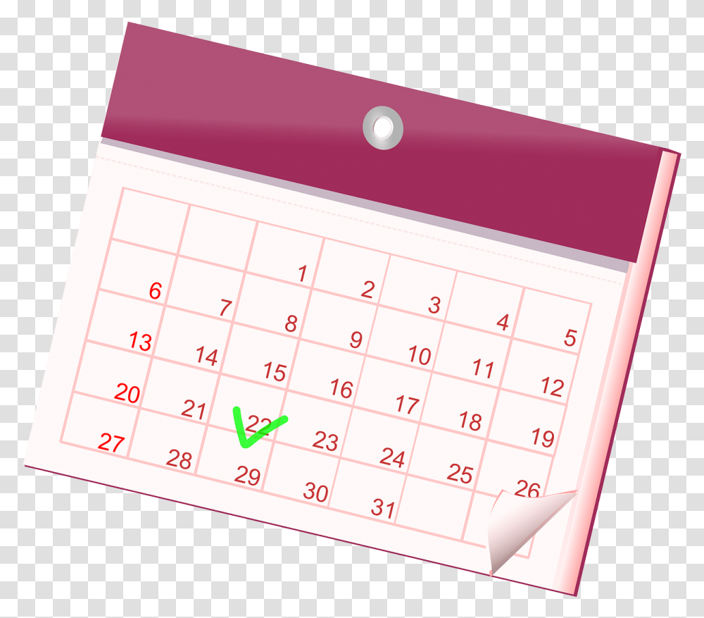 Clipart Calendar Icon Transparent Png