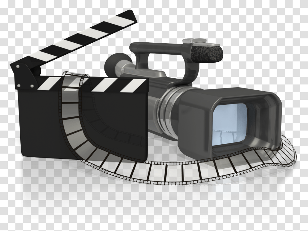 Clipart Camera Production Video Camera Logo, Electronics Transparent Png