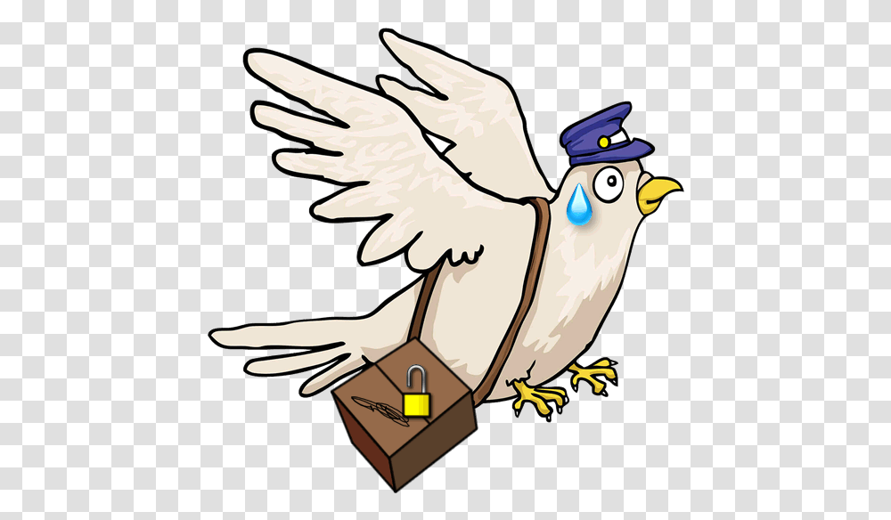 Clipart Carrier Pigeon, Bird, Animal, Jay, Waterfowl Transparent Png