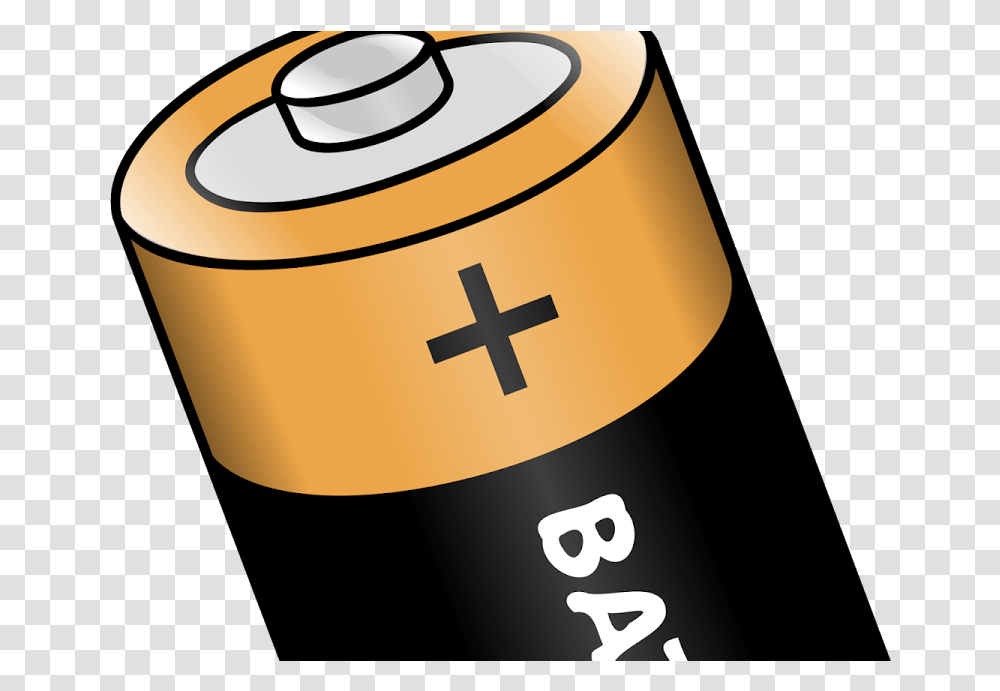 Clipart Cartoon Battery, Lamp, Tin, Can, Aluminium Transparent Png