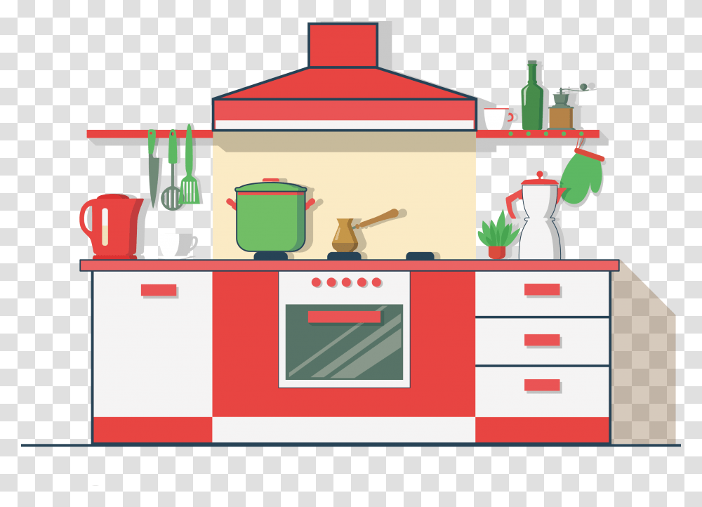 Clipart Castle Living Room Home And Kitchen Icon, Indoors, Fire Truck, Transportation, Appliance Transparent Png