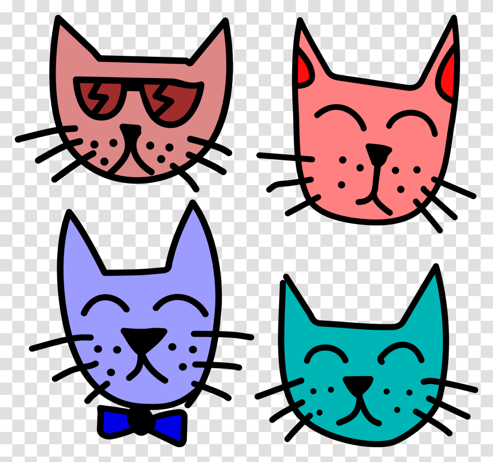 Clipart Cat Nose, Label, Sticker, Photo Booth Transparent Png