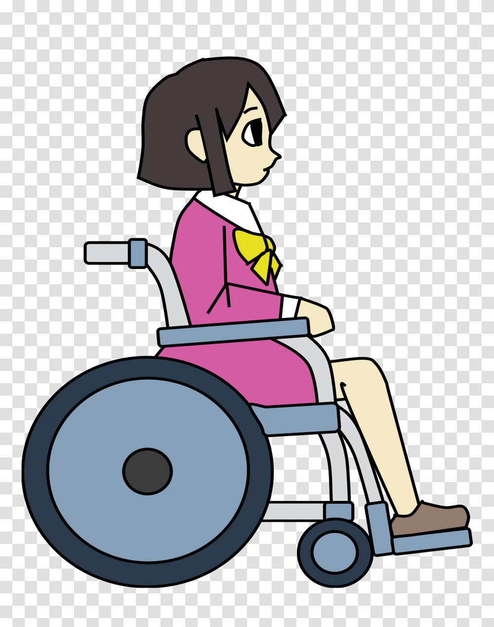 Clipart, Chair, Furniture, Wheelchair, Lawn Mower Transparent Png