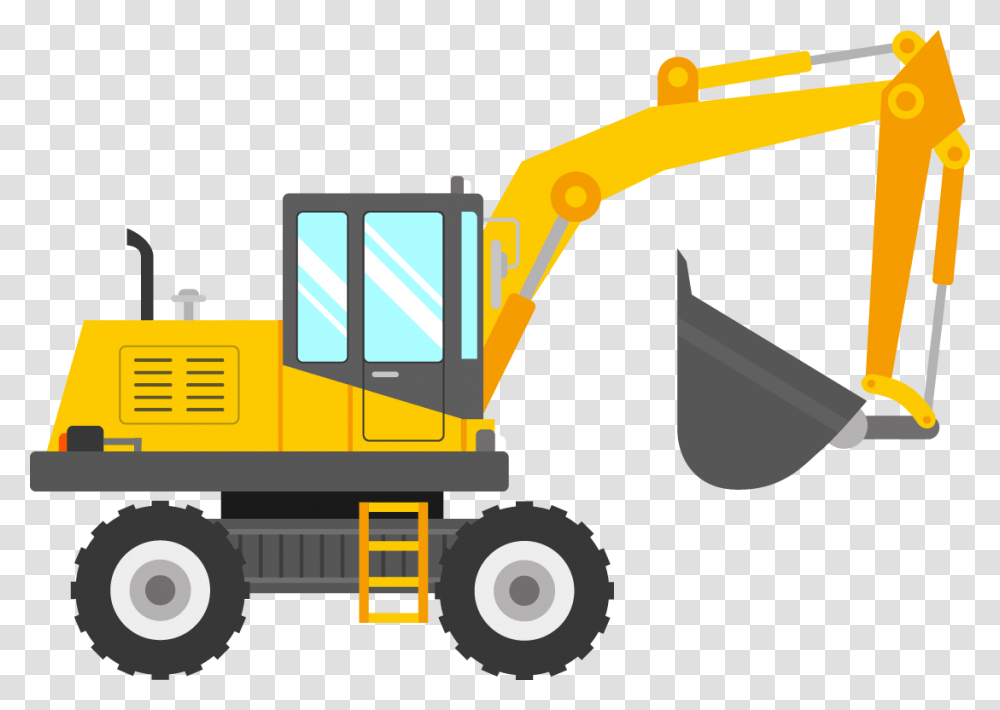 Clipart Cherry Clip Art Cherries, Bulldozer, Tractor, Vehicle, Transportation Transparent Png