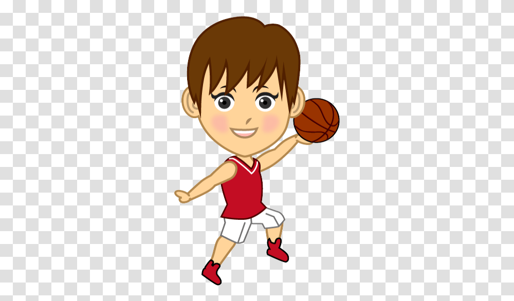 Clipart Child Basketball Download Full Size Clipart Animation Basketball Player Boy, Toy, Cupid, Sport, Sports Transparent Png