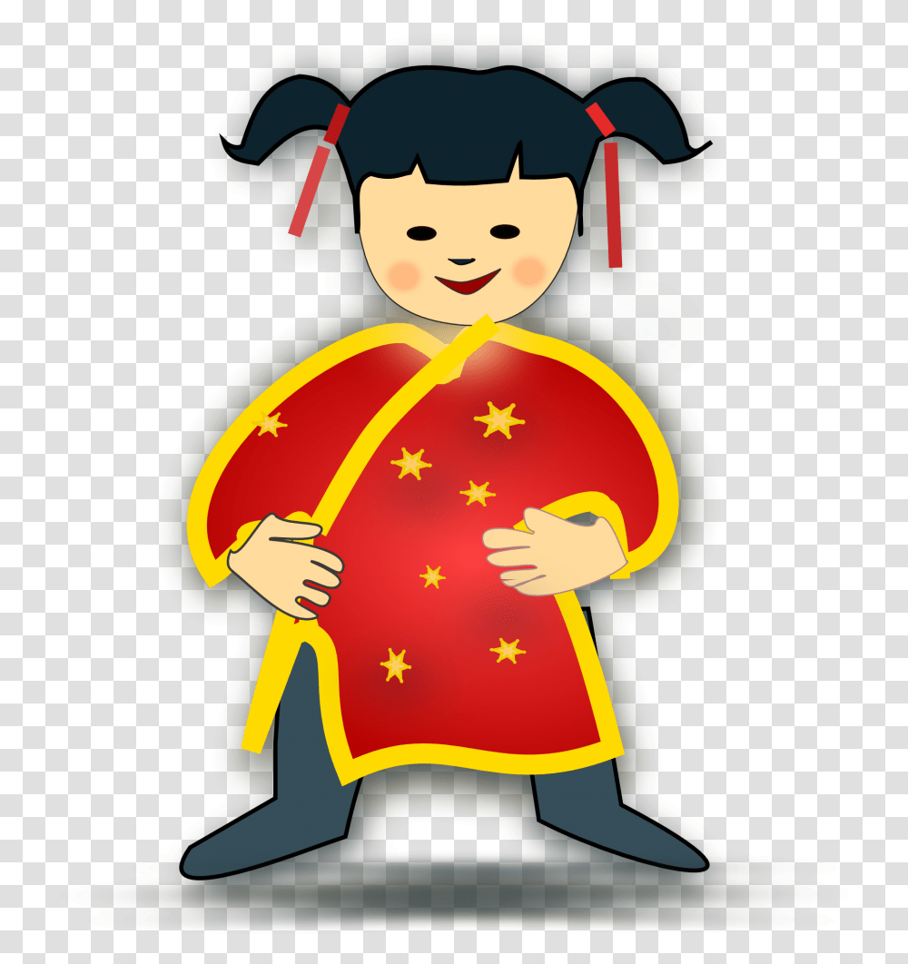 Clipart Chinese, Costume, Performer, Kneeling, Elf Transparent Png