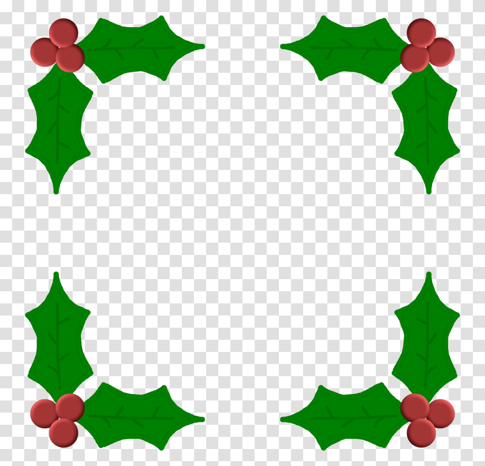Clipart Christmas Holly Leaves Collection, Leaf, Plant, Pattern, Ornament Transparent Png