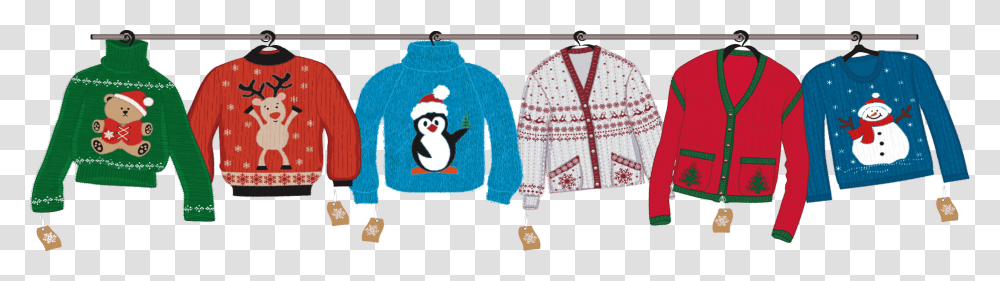 Clipart Christmas Jumper Christmas Jumper Day 2017, Apparel, Sweater, Cardigan Transparent Png