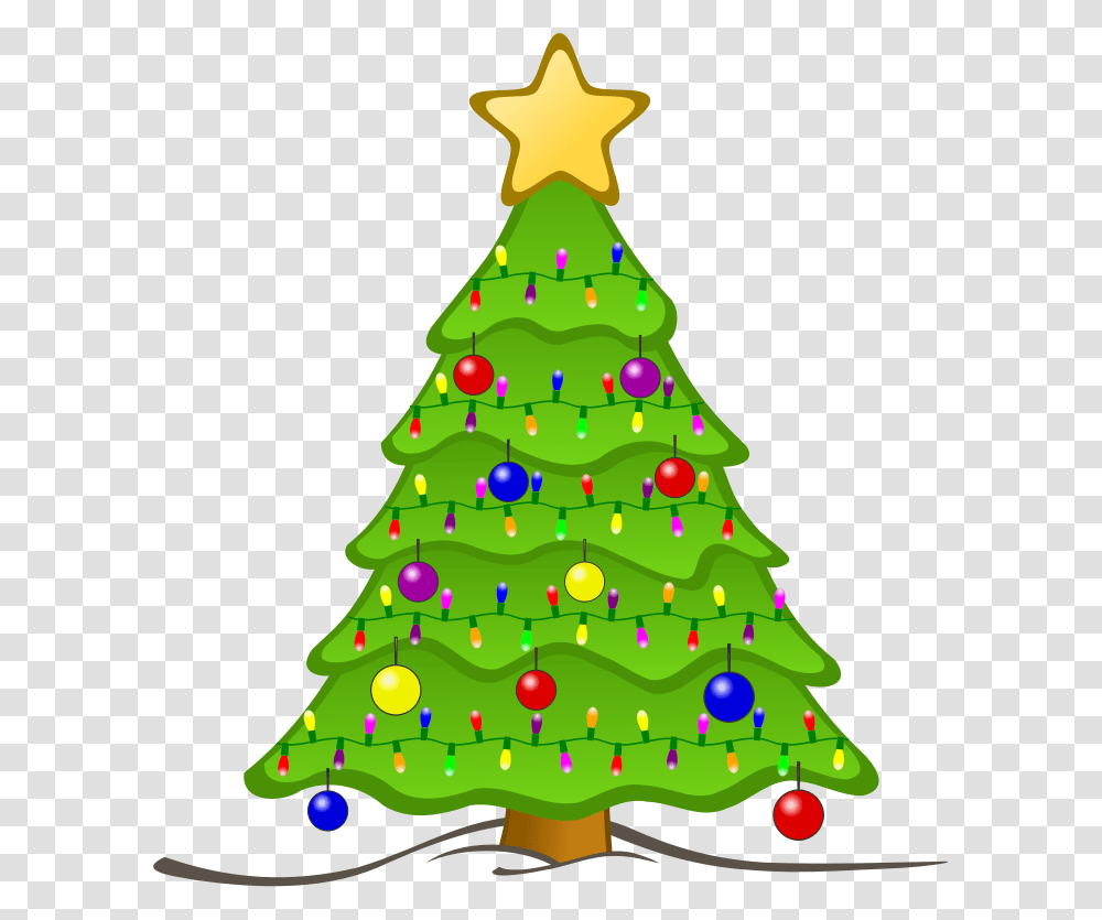 Clipart, Christmas Tree, Ornament, Plant, Star Symbol Transparent Png