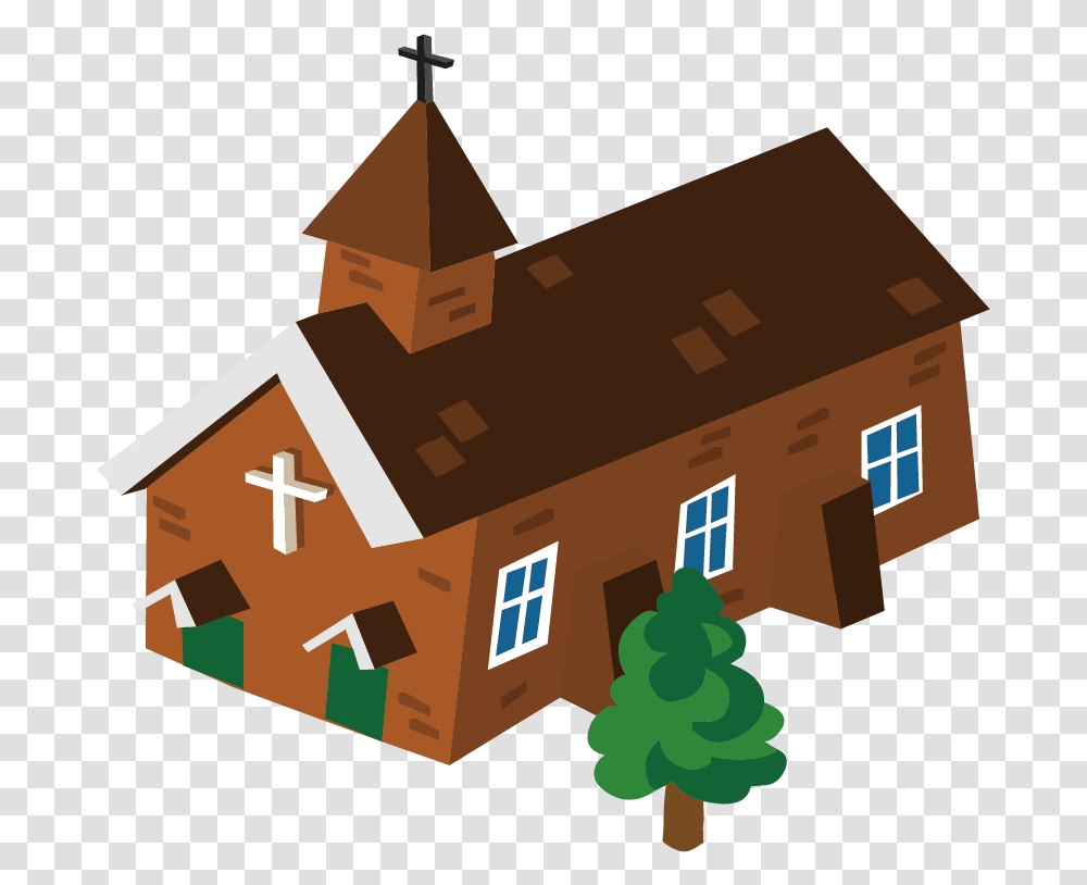 Clipart Church Church Building House, Housing, Minecraft, First Aid Transparent Png