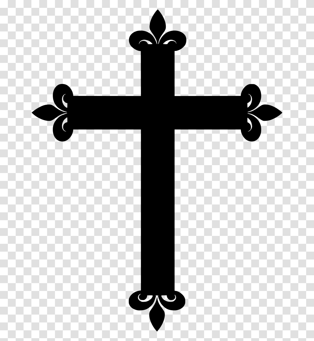 Clipart Church Cross Logo, Gray, World Of Warcraft Transparent Png