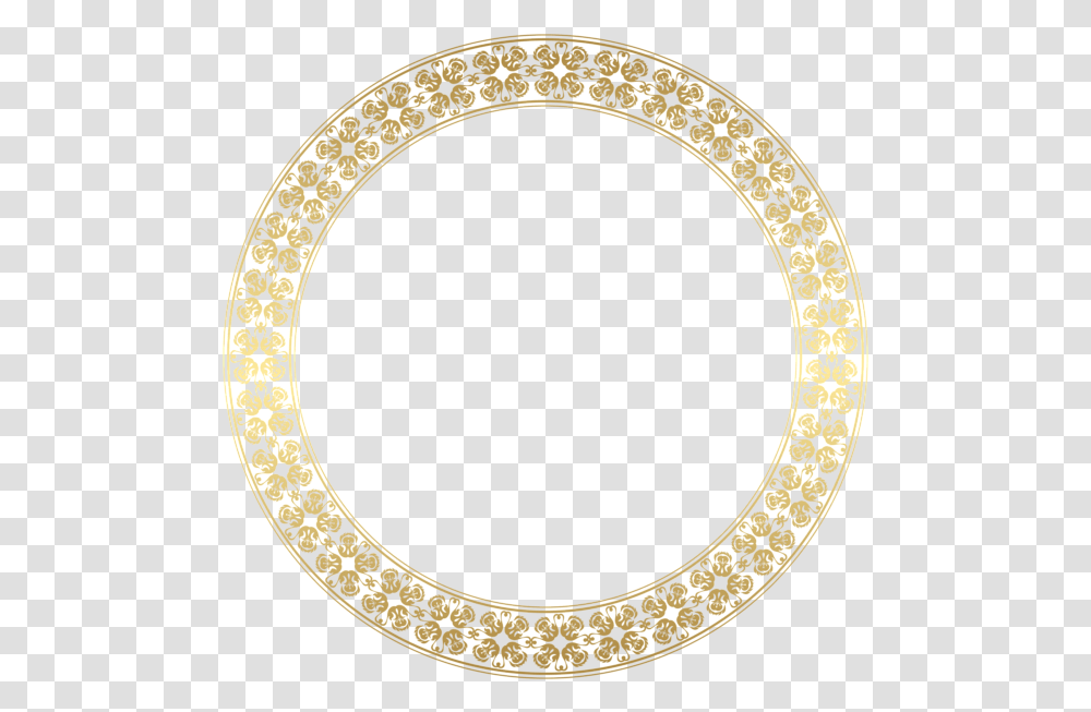Clipart Circle Clear Background Christmas Border Frame Round, Rug, Oval, Bracelet, Jewelry Transparent Png