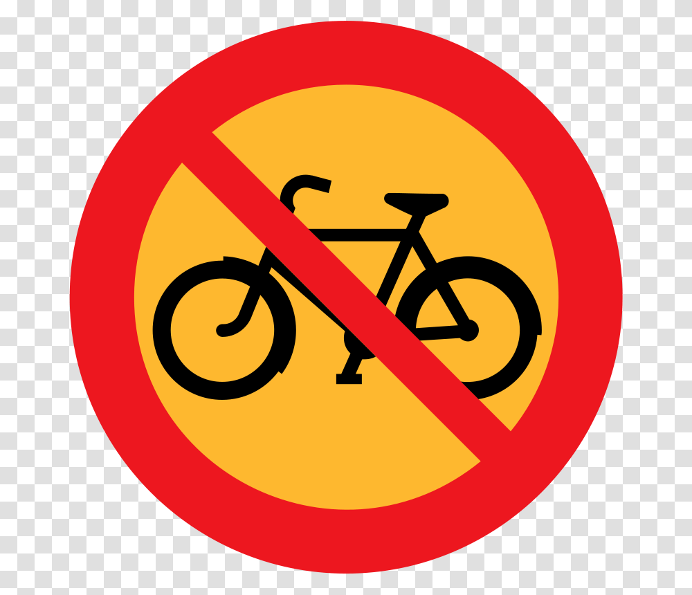 Clipart Circle Road No Andar En Bicicleta, Bicycle, Vehicle, Transportation, Bike Transparent Png