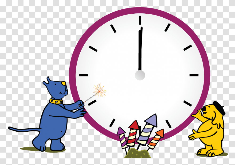 Clipart Clock New Year Icono Reloj Fondo Blanco, Analog Clock Transparent Png