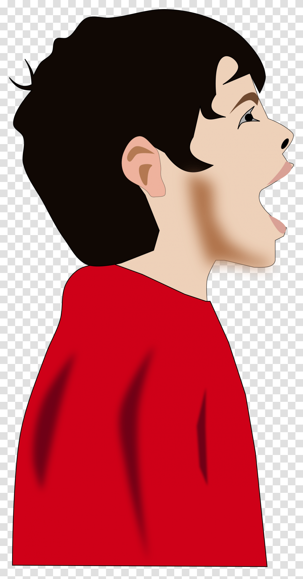 Clipart, Face, Person, Sleeve Transparent Png