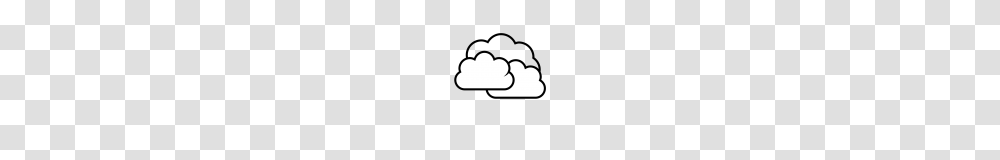 Clipart Cloud Clipart Black And White Clipart Download Wallpaper, Stencil, Hand Transparent Png
