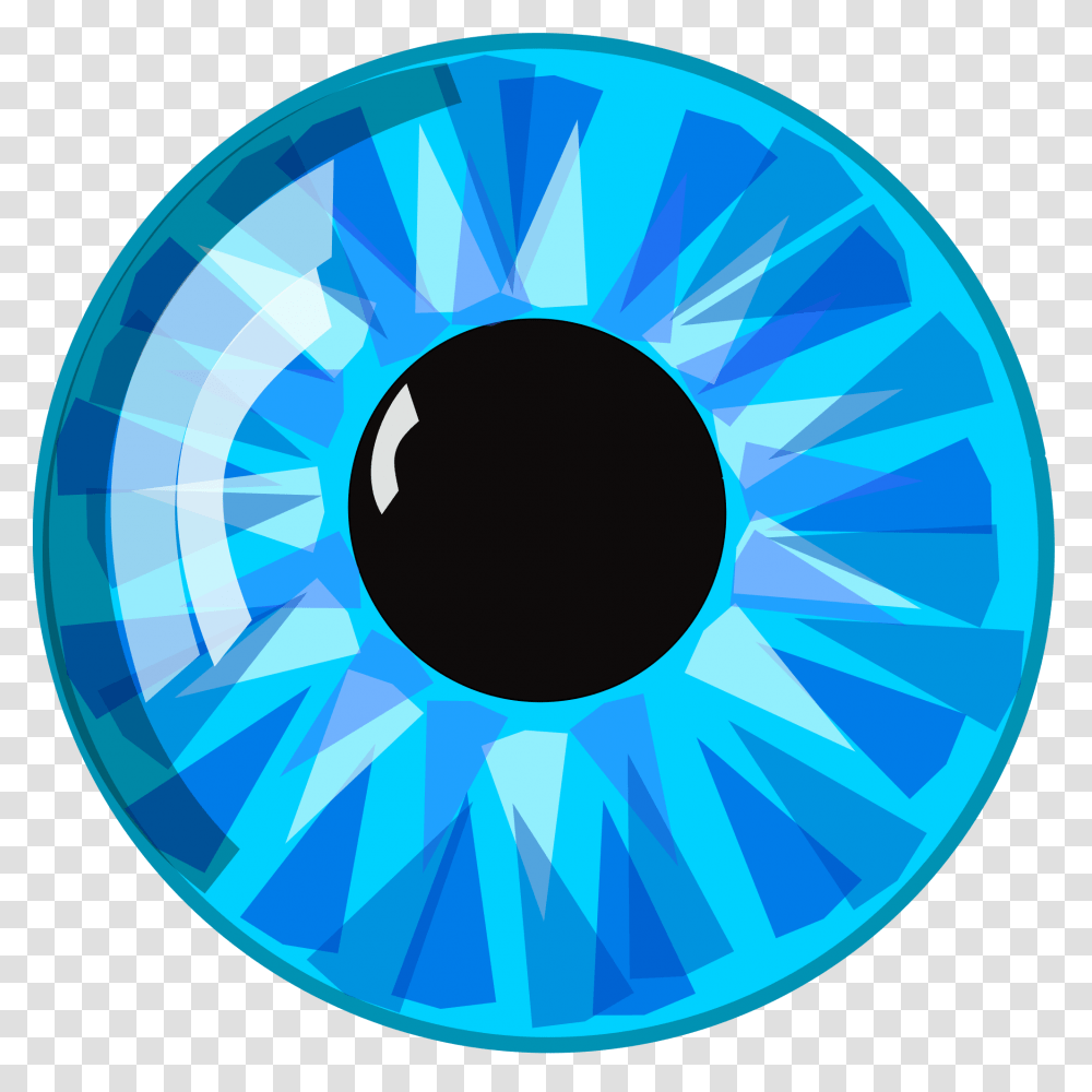 Clipart Cloud Creepy Blue Eyes Vector, Disk, Text, Electronics, Gemstone Transparent Png