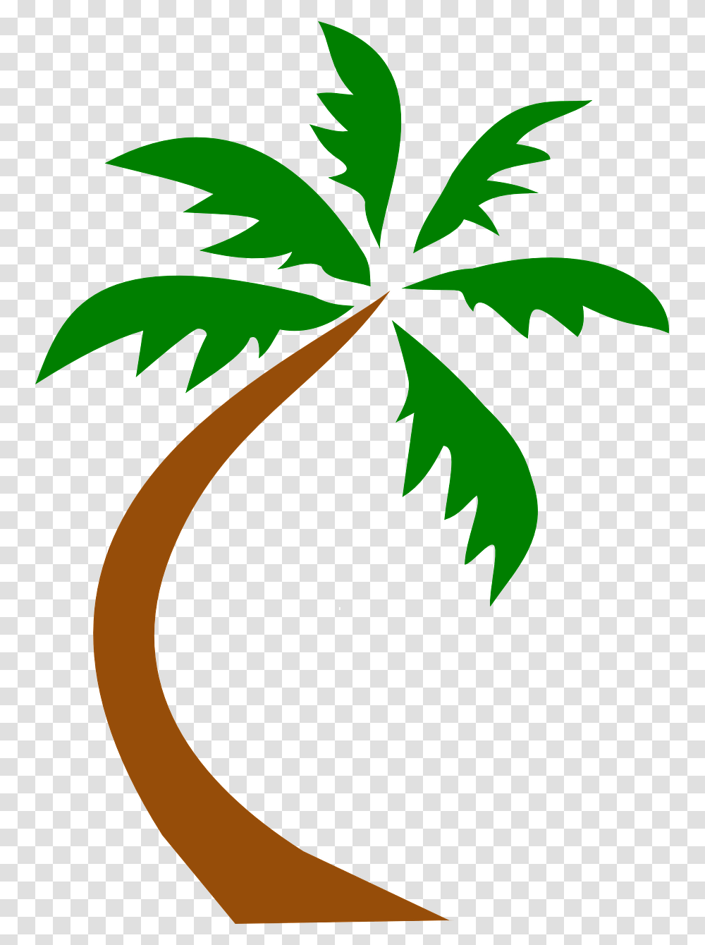 Clipart Coconut Tree, Plant, Leaf, Weed, Vegetation Transparent Png