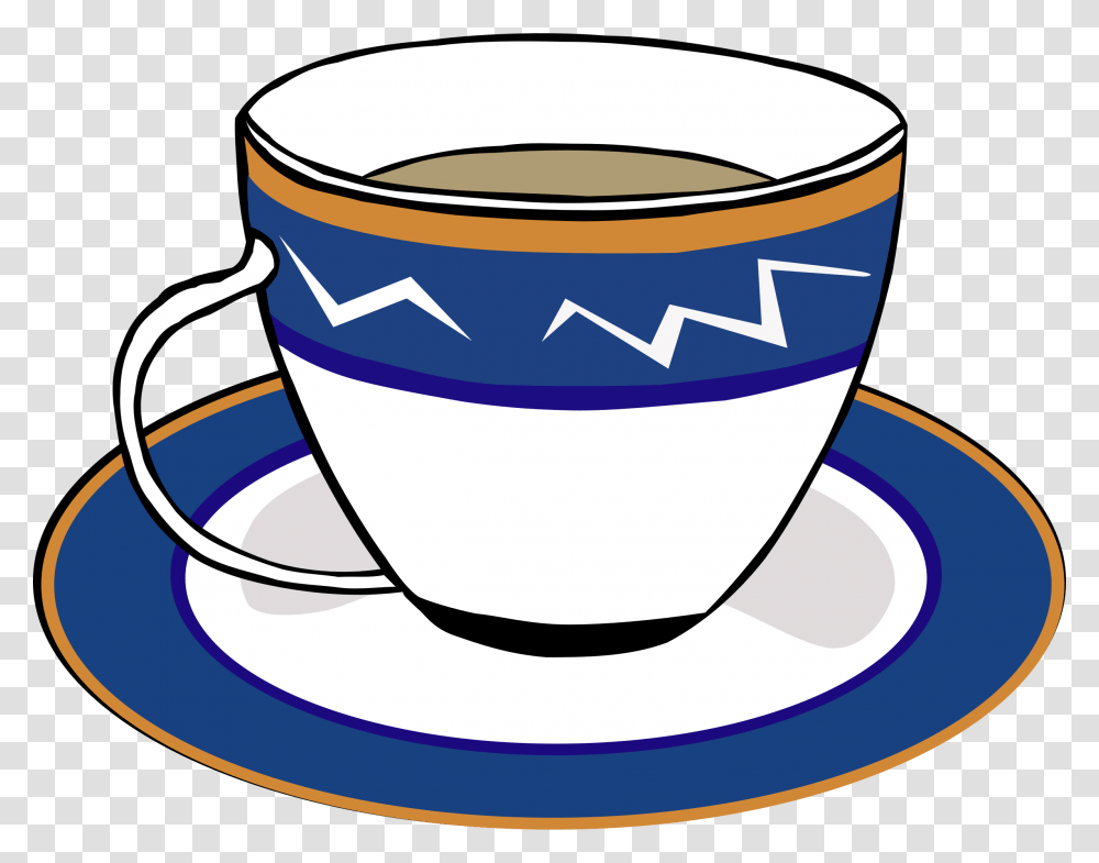 Clipart, Coffee Cup, Saucer, Pottery, Tape Transparent Png