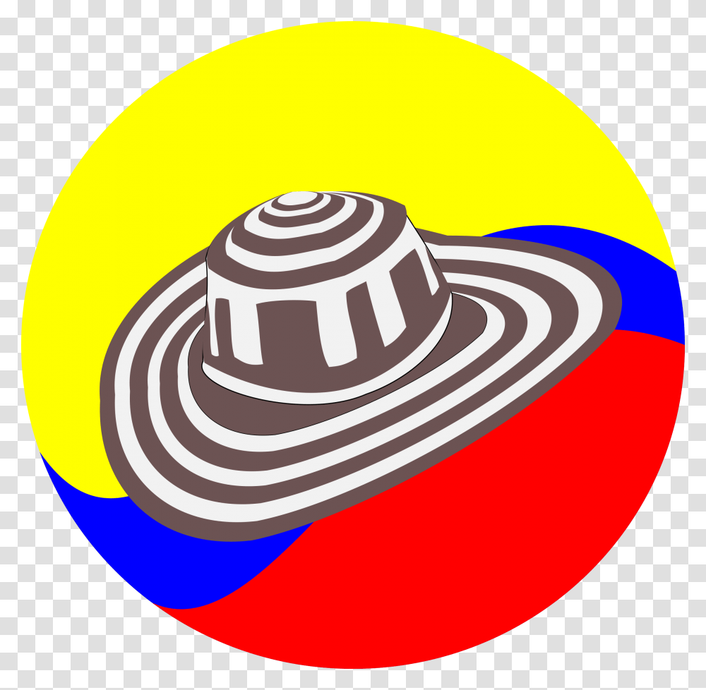 Clipart Colombia Sombrero Vueltiao, Apparel, Hat, Baseball Cap Transparent Png