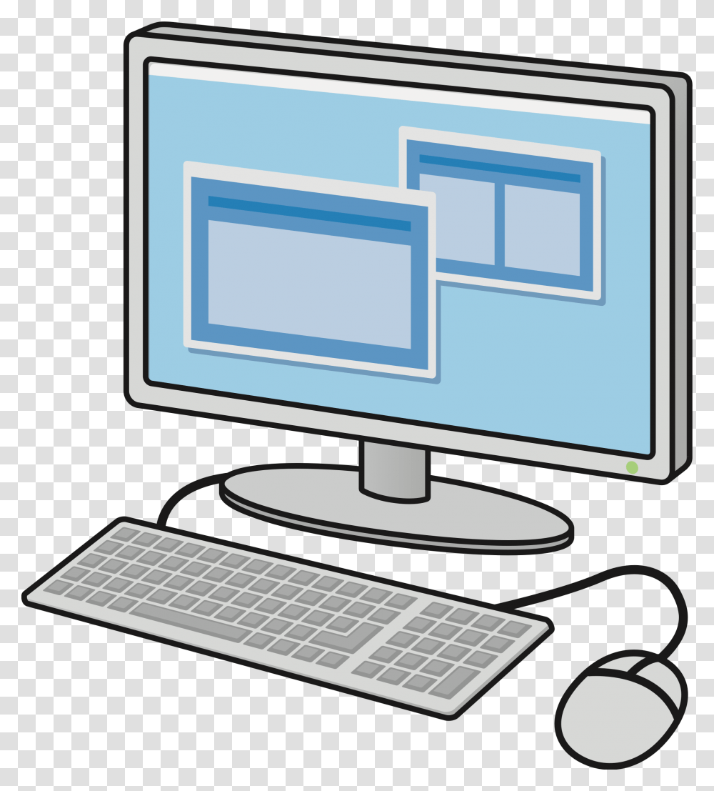 Clipart, Computer, Electronics, Pc, Computer Keyboard Transparent Png