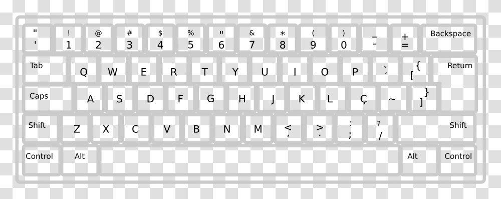 Clipart Computer Keyboard Clipart Black And White, Electronics, Hardware, Computer Hardware, Chess Transparent Png