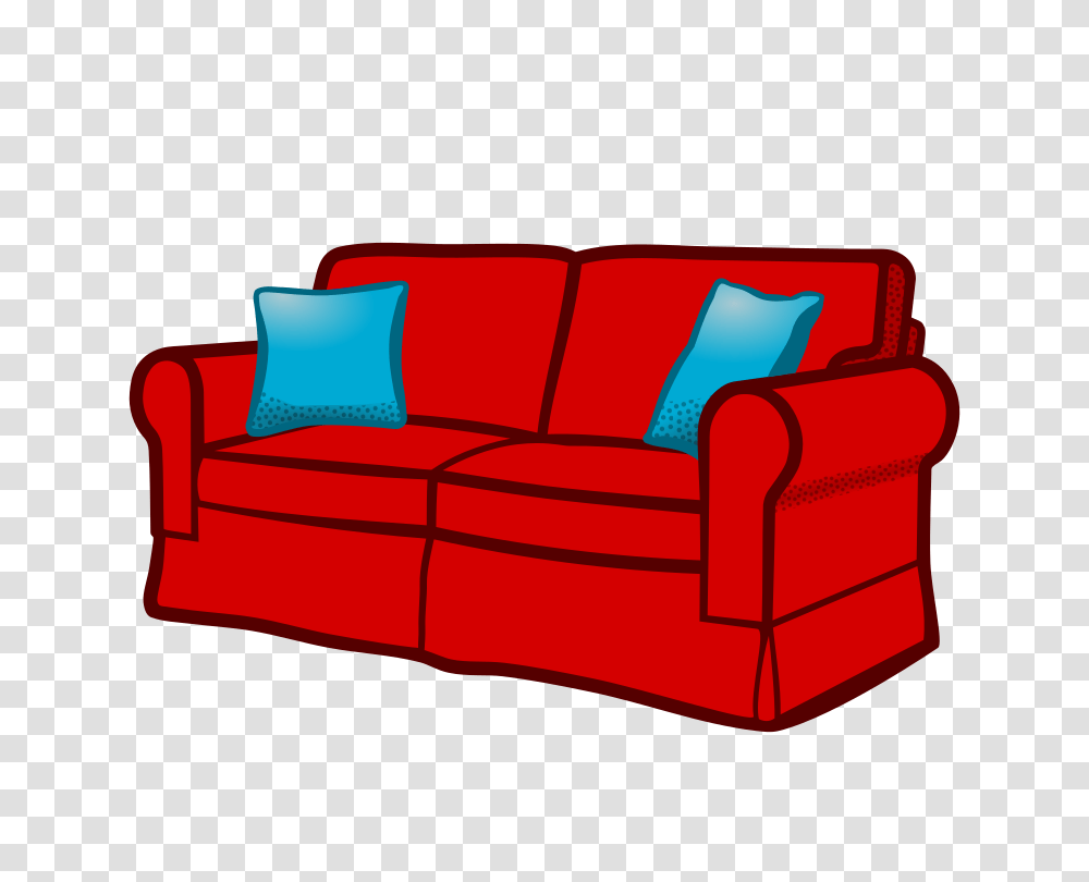 Clipart, Couch, Furniture, Cushion, Rug Transparent Png