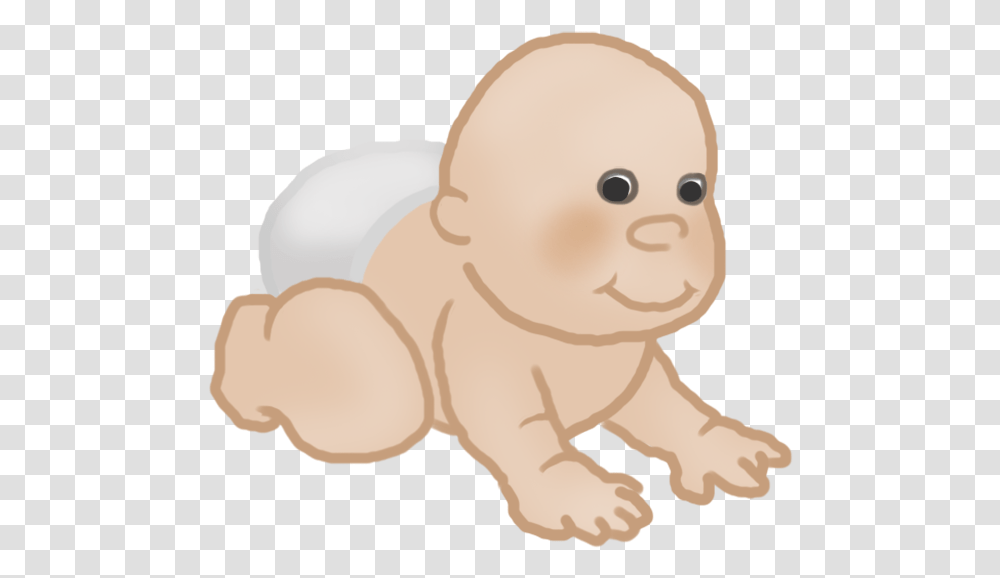 Clipart Crawling Baby Tiny Baby Clipart, Toy, Plush, Snowman, Outdoors Transparent Png