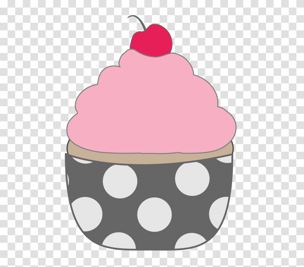 Clipart, Cream, Dessert, Food, Cupcake Transparent Png