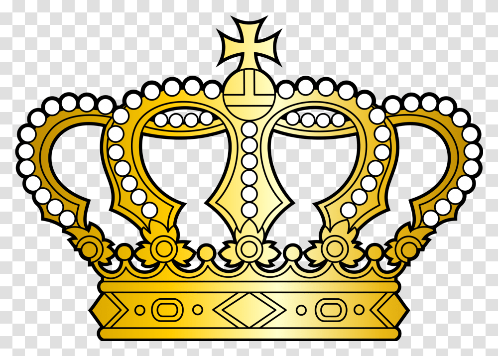 Clipart Crown Golden Crown With A Cross, Jewelry, Accessories, Accessory Transparent Png