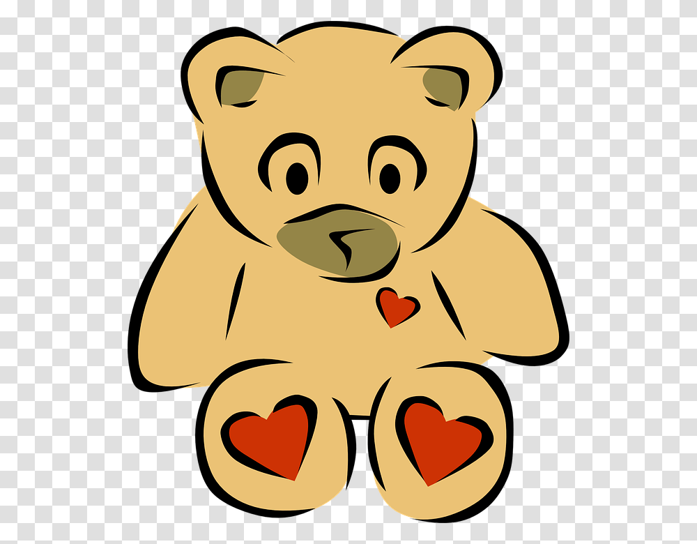 Clipart Cuddle With Stuffed Animal, Toy, Teddy Bear, Plush Transparent Png