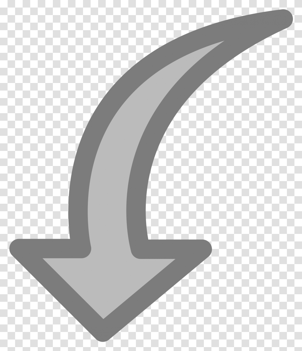 Clipart Curved Arrow, Hammer, Tool, Hook Transparent Png