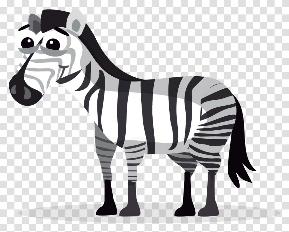Clipart Cute Zebra Free Clip Art Cartoon Animals, Mammal, Wildlife Transparent Png