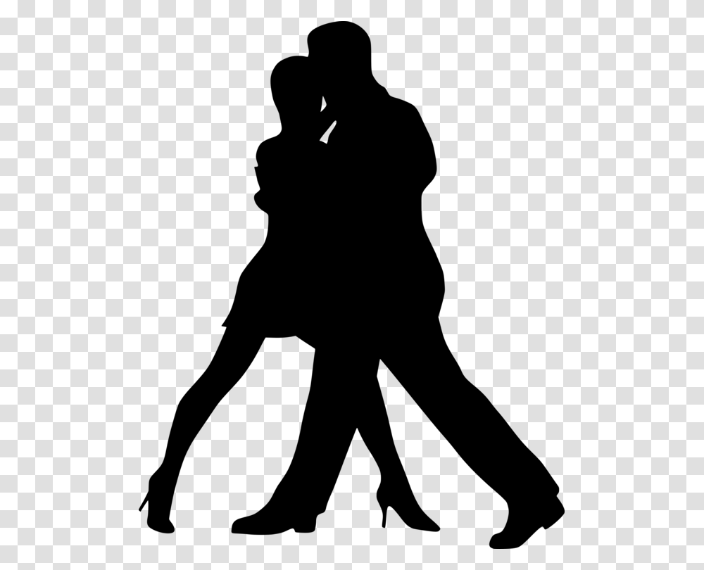 Clipart Dancing Couple Silhouette, Gray, World Of Warcraft Transparent Png