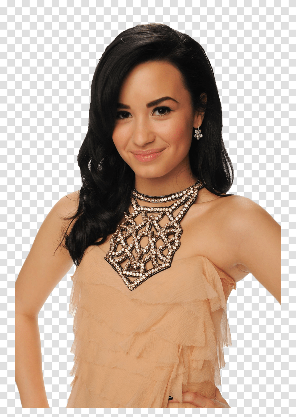 Clipart Demi Lovato And Featured Illustration Demi Lovato 2010, Necklace, Jewelry, Accessories Transparent Png